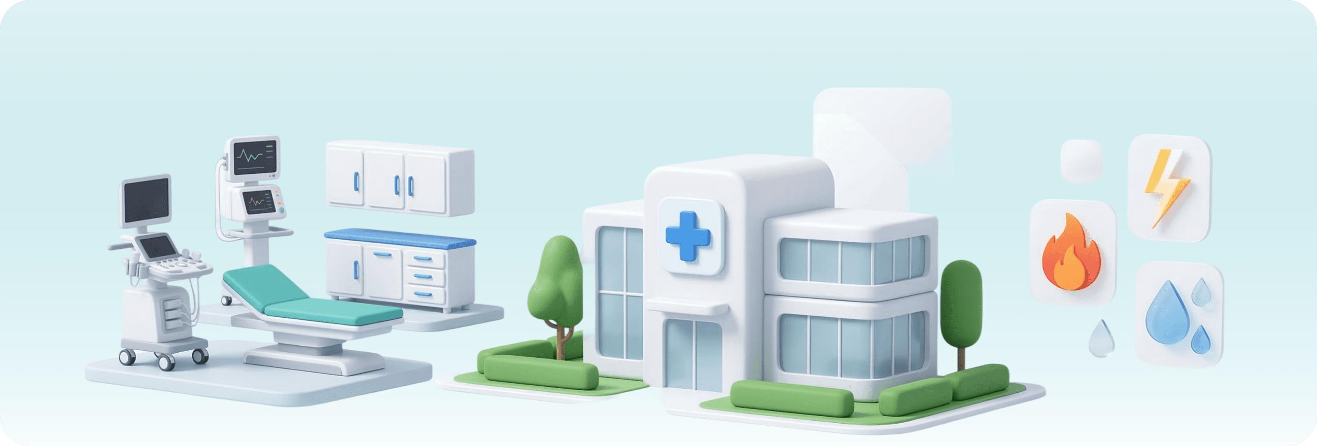 Clinic Property Illustration